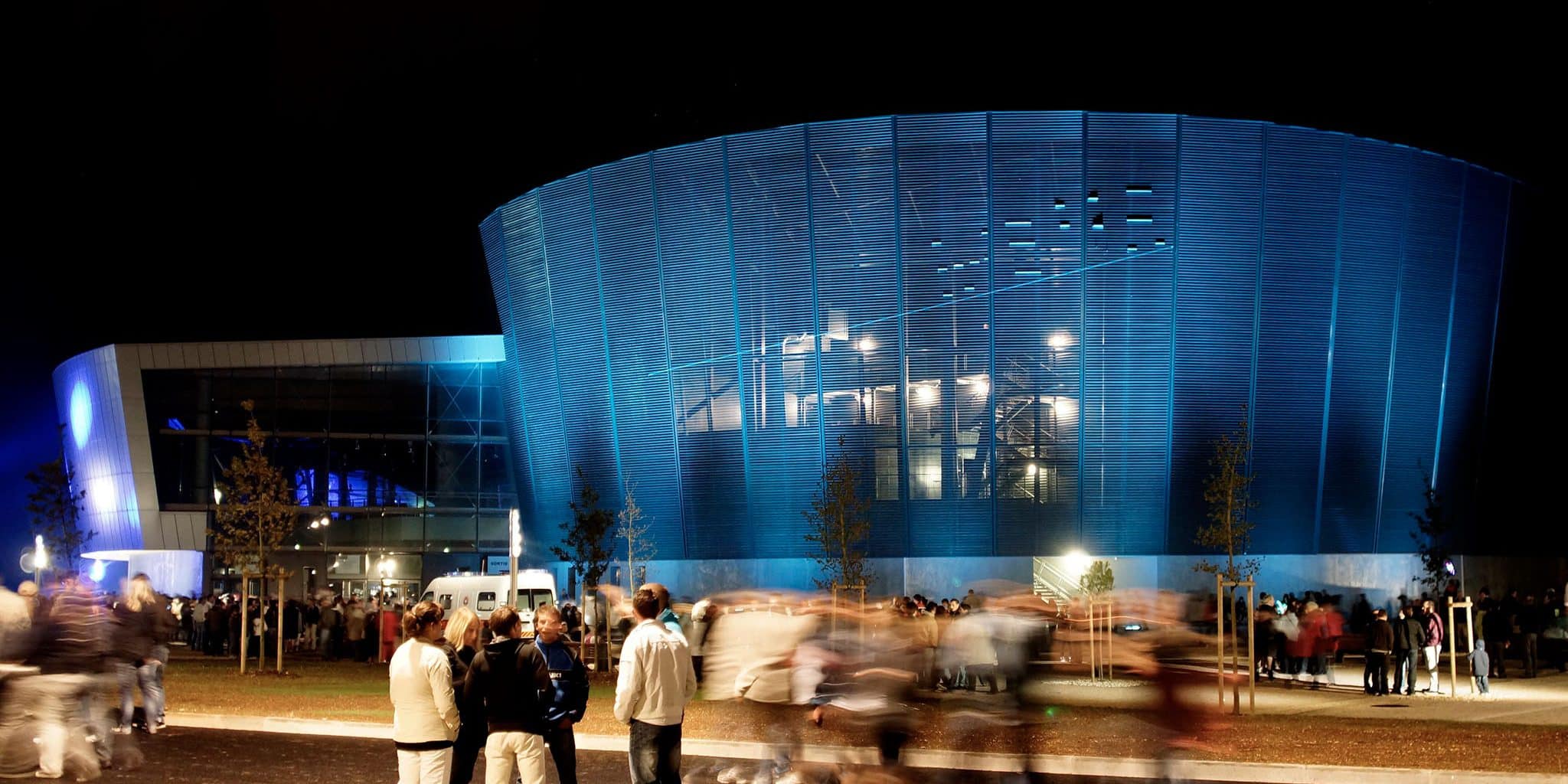 L'acclameur, salle de sport et de spectacle, à Niort, vue de la salle de spectacle