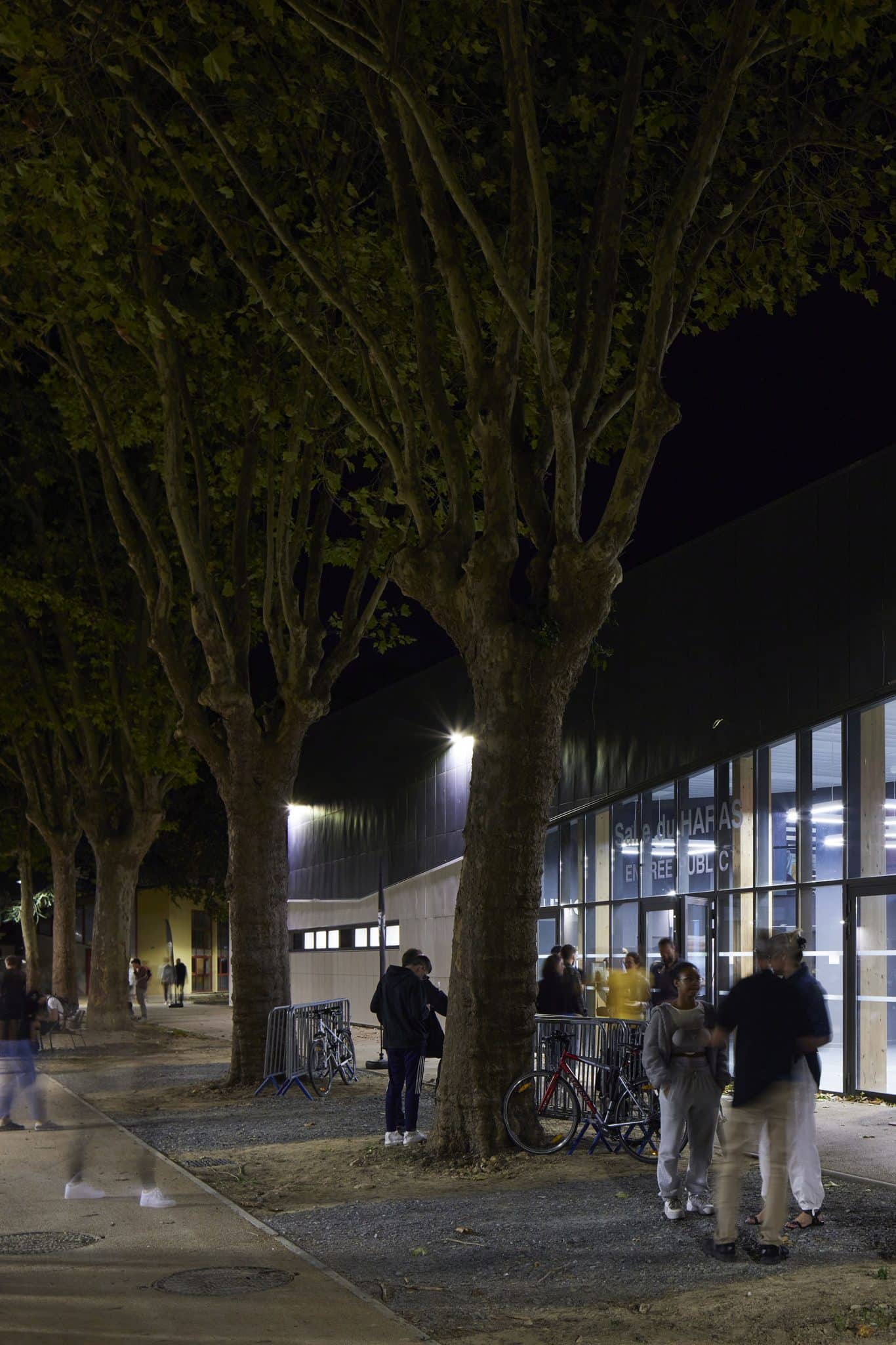 Salle du Haras à Angers, vue sur l'accès public