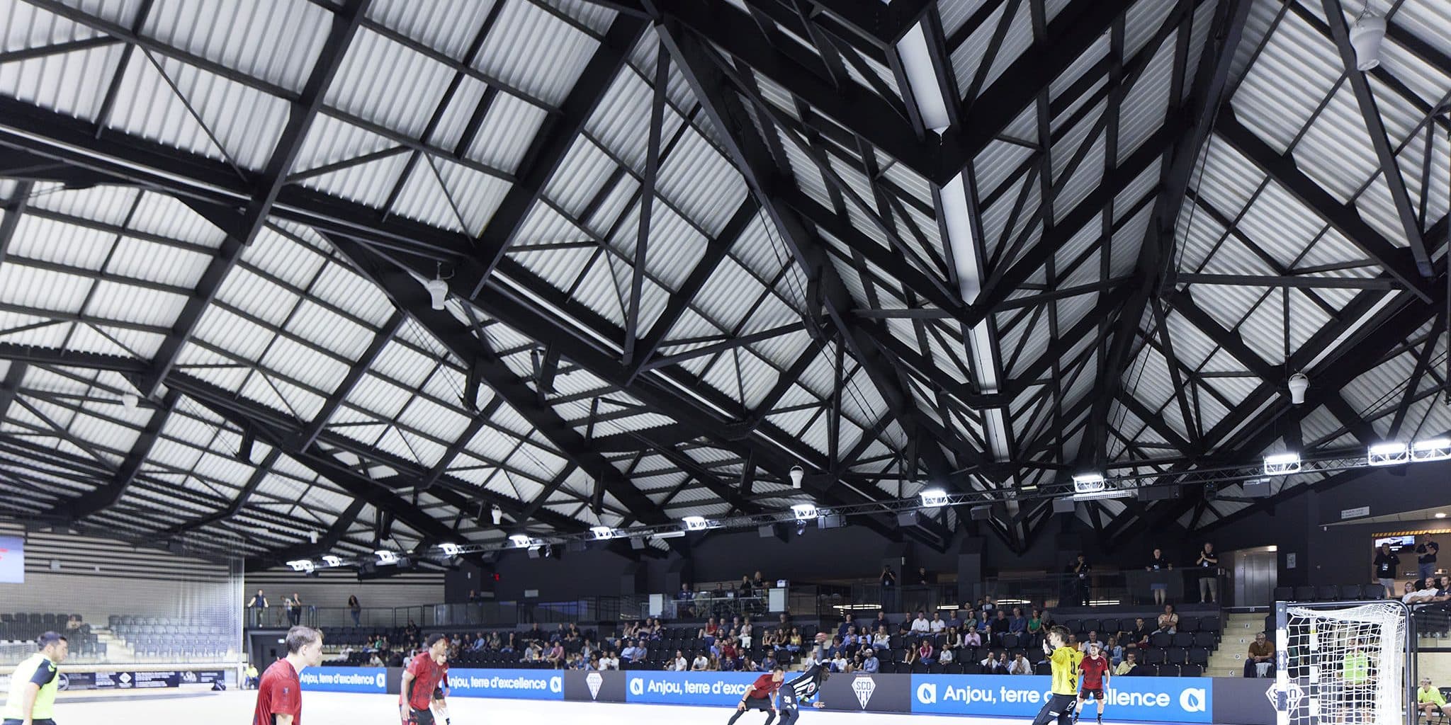Salle du Haras à Angers, Match de Handball