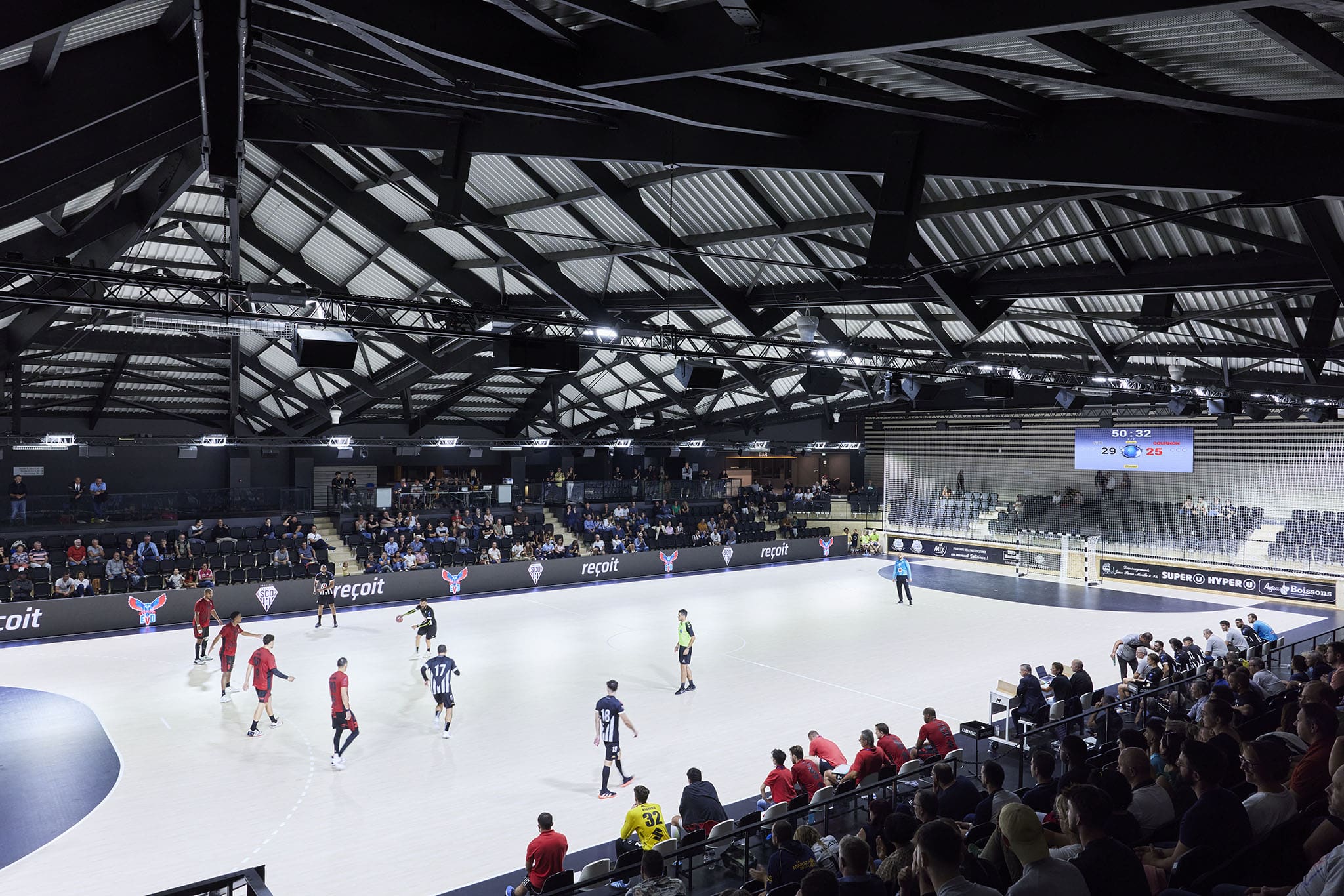 Salle du Haras à Angers, Match de Handball