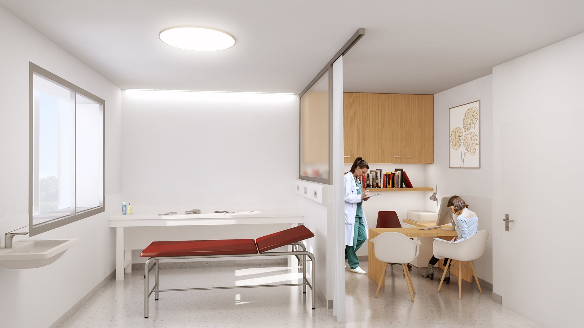 Offre de soins hospitaliers du territoire d'Arles, vue consultation