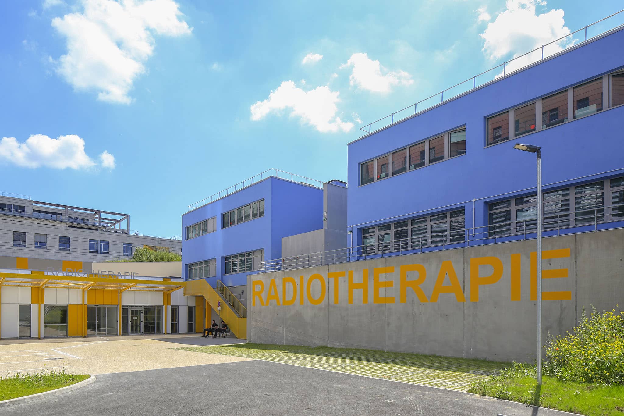 Extension des soins critiques et de la radiothérapie au CHU d'Amiens Picardie, vue sur la radiothérapie