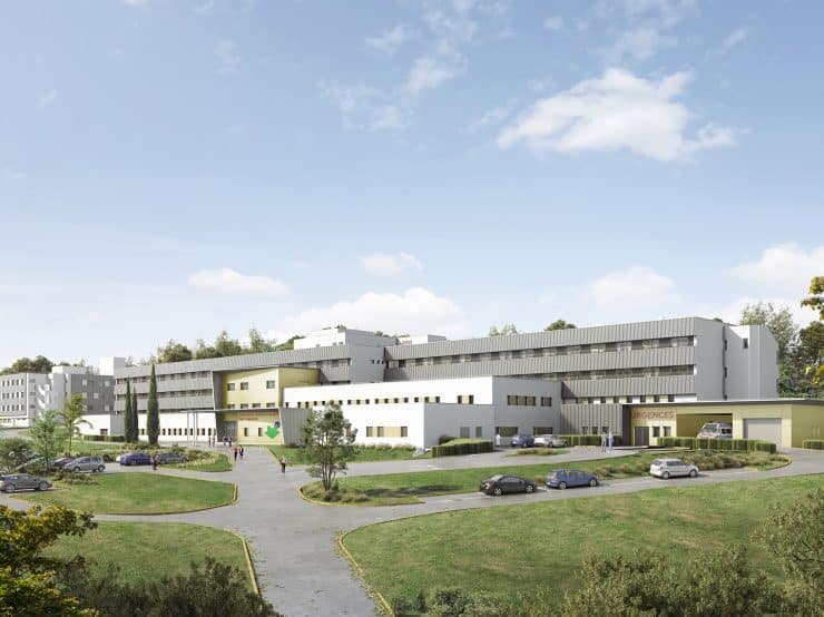 Centre Hospitalier de Thiers - Façade