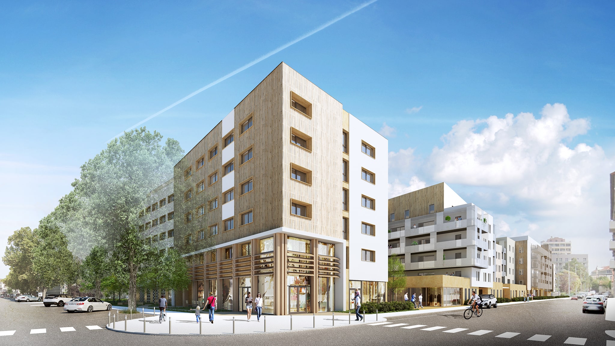 Réaménagement d'une friche industrielle dans le quartier de République à Clermont-Ferrand