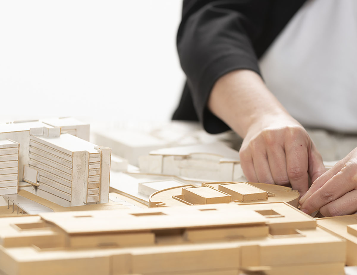 CRR écritures architecturales - maquette