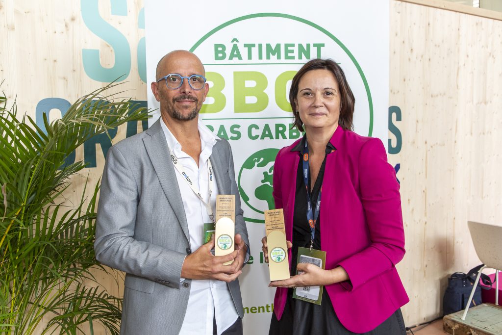Remise du trophée Grands Prix BBCA avec Catherine Romeas